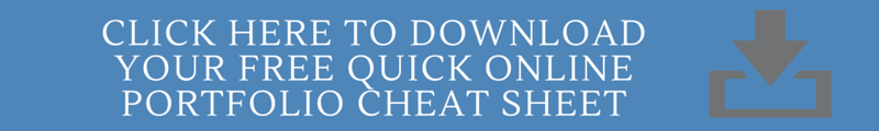 Quick Online Portfolio Cheat Sheet