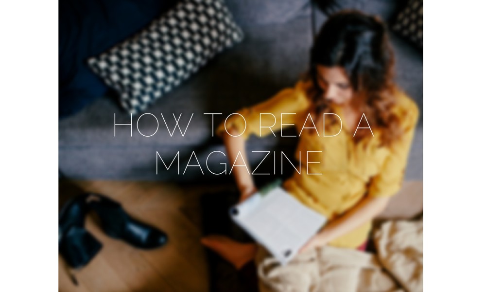 How to read a publication like your future editor wants you to