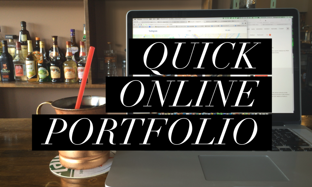 Modern Journalist Toolkit Quick Online Portfolio