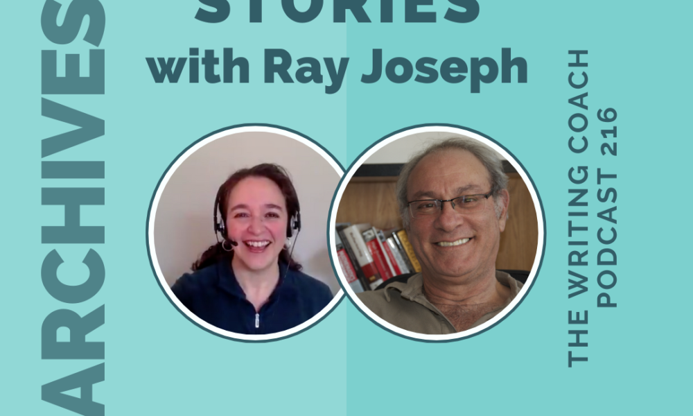 Writing Coach Podcast 216: Enterprise stories with Ray Joseph